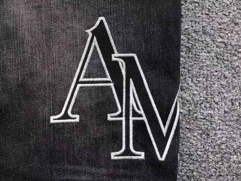 Pantalón Amiri Black Patch Jeans