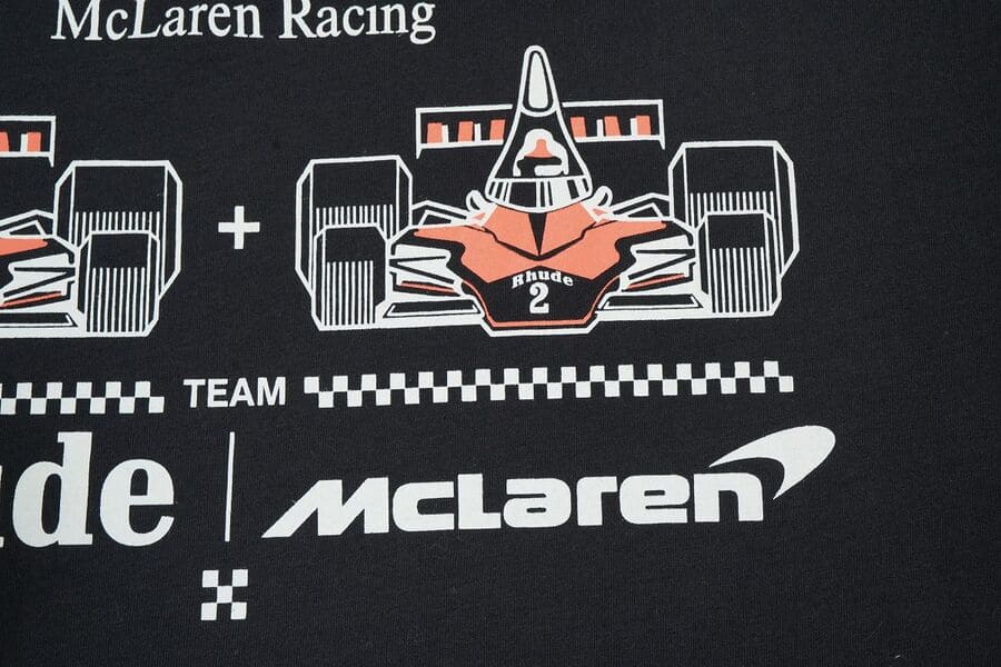 Playera Rhude x McLaren Car