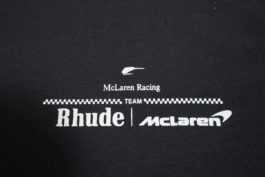 Playera Rhude x McLaren Car