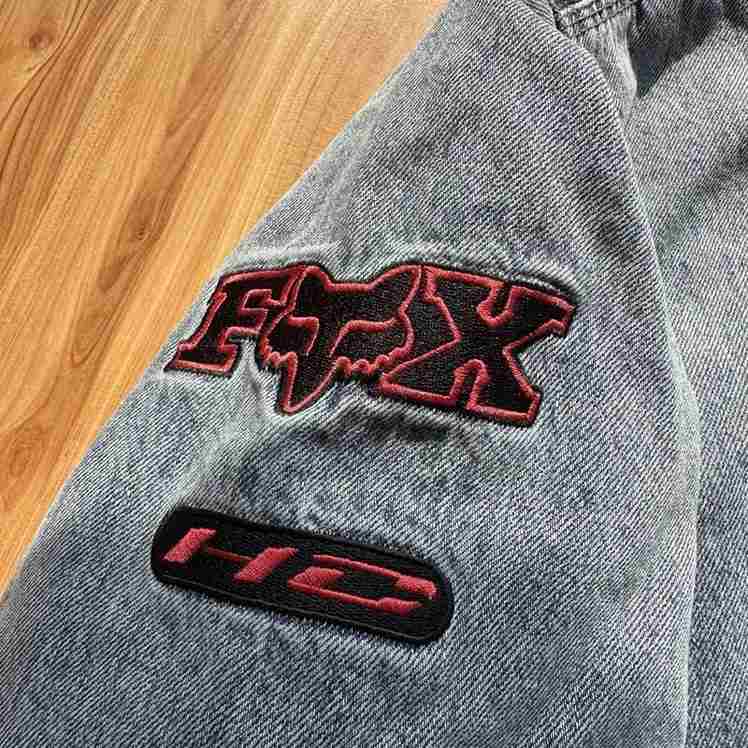 Chamarra Supreme x Fox Racing Hooded Work Denim