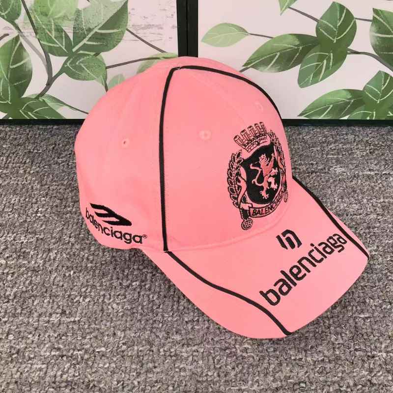 Gorra Balenciaga Paris Soccer Pink