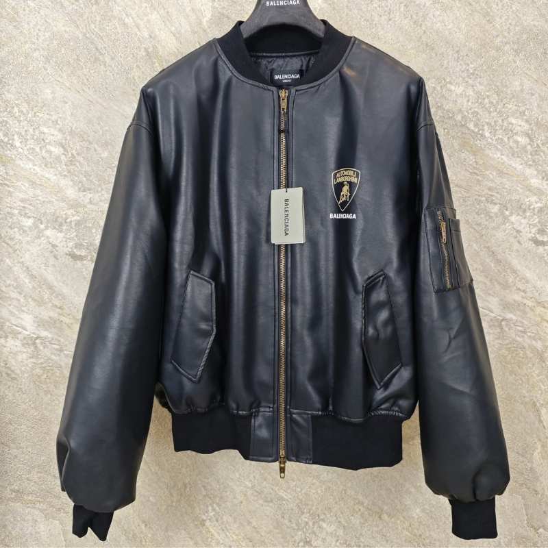 Chamarra Balenciaga x Automobili Lamborghini Preta