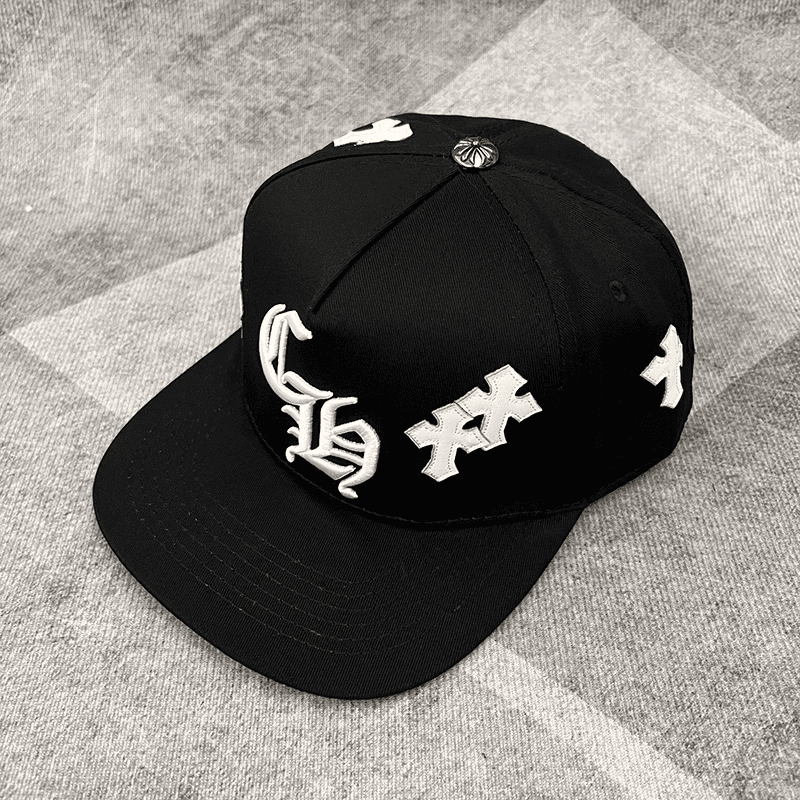 Gorra Chrome Hearts Cross Patch Negro