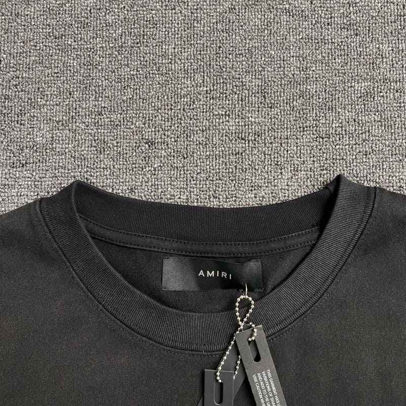 Playera Amiri Skate Preta