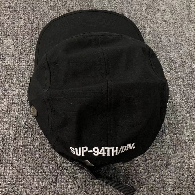 Gorra Supreme Military Camp Black Sup-94th/div