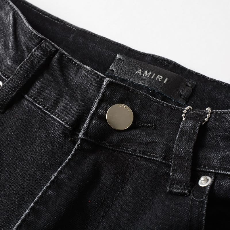 Pantalón Amiri Ultra Suede MX1 'Aged Black'