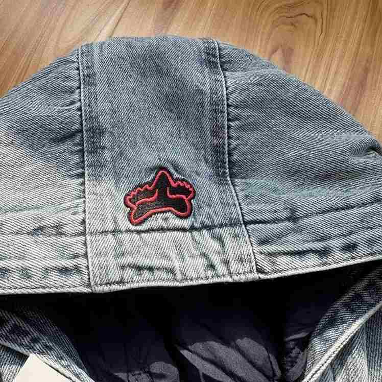 Chamarra Supreme x Fox Racing Hooded Work Denim