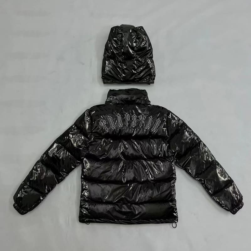 Chamarra Trapstar Shiny Irongate Detachable Hooded Puffer