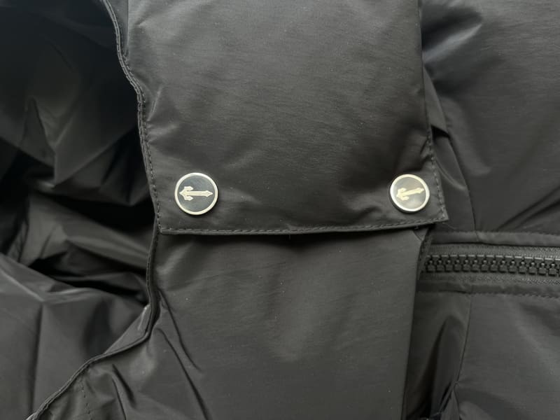 Chamarra Feminina Trapstar Irongate Hooded Puffer Black