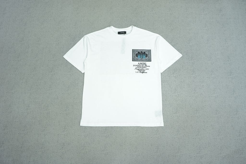 Playera Amiri Ma Bandana White