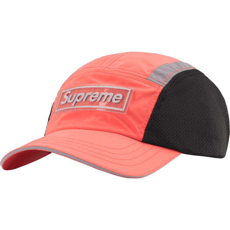 Gorra Supreme Side Mesh Camp Cap 'Coral' (Reflective)