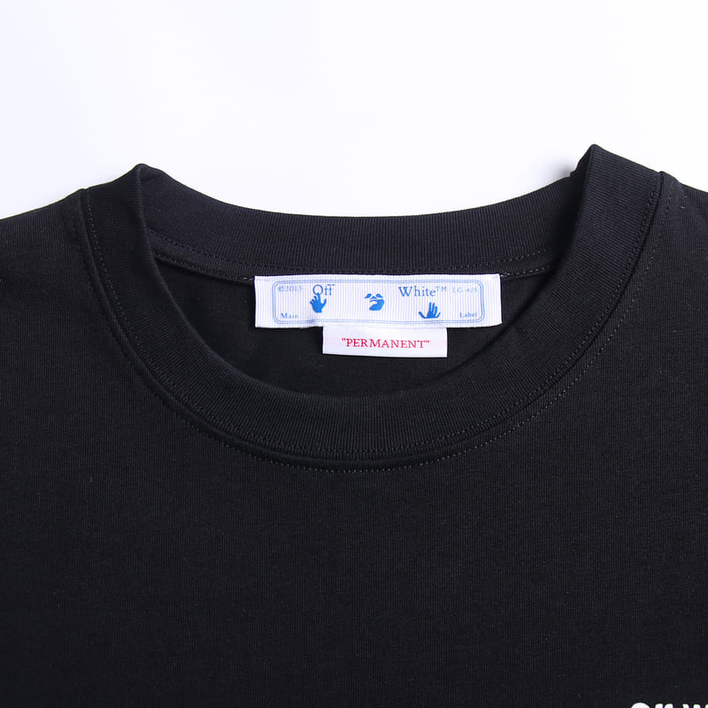 Playera Off-White Chain Arrow Black