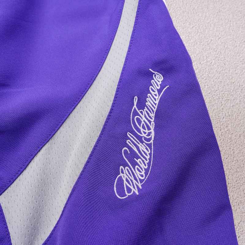 Conjunto Supreme x Nike Track Morado