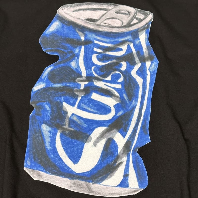 Playera Stussy Soda Can Black