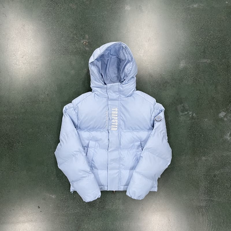 Chamarra Puffer Trapstar Decoded 2.0 Ice Blue