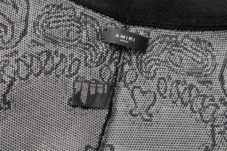 Pantalón Amiri Bandana B-Ball Sweatpants 'BlackGrey'