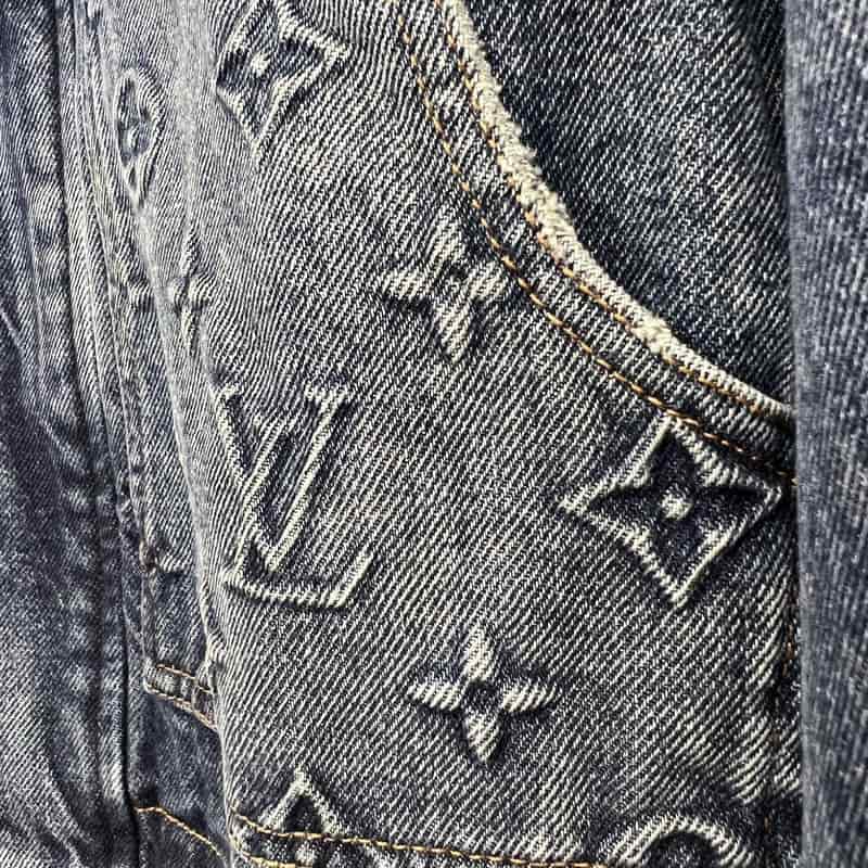 Chamarra Louis Vuitton Workwear Denim