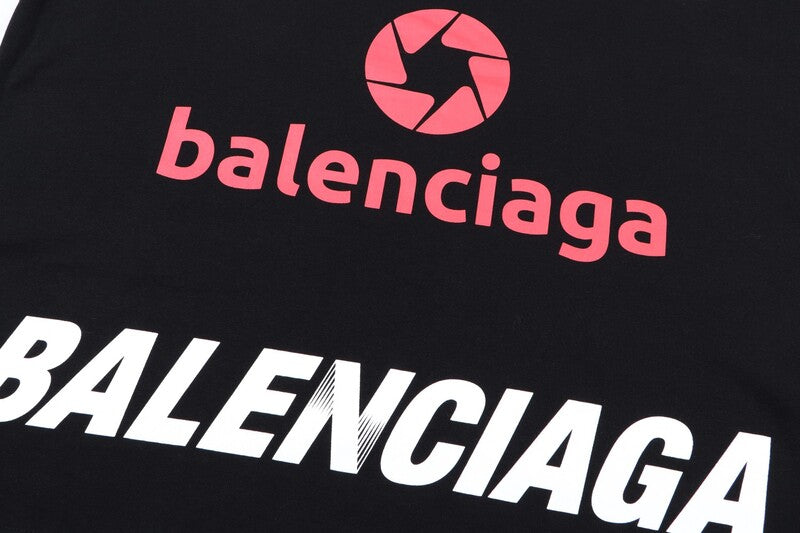 Playera Balenciaga Top League T-shirt Oversized Black