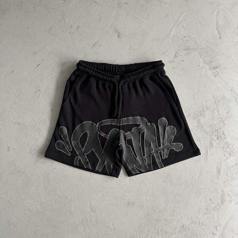 Conjunto Shorts Synaworld Negro/Gris