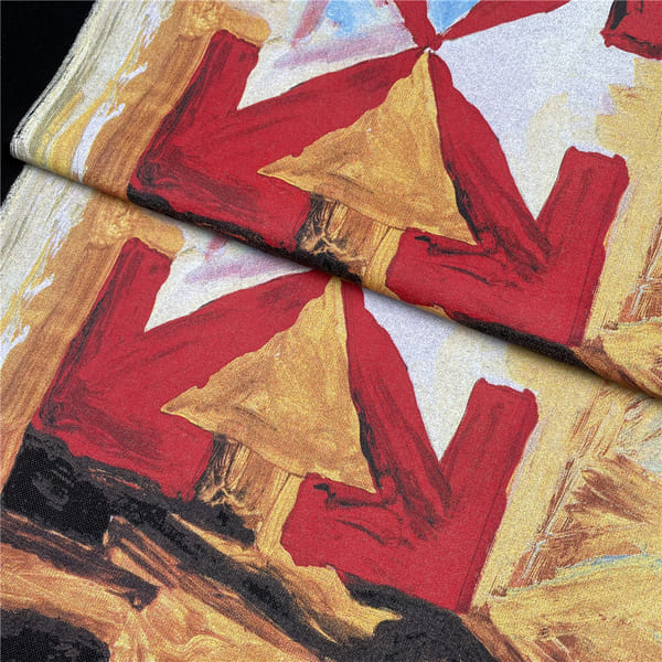 Playera Off-White Arrow On Canvas Print