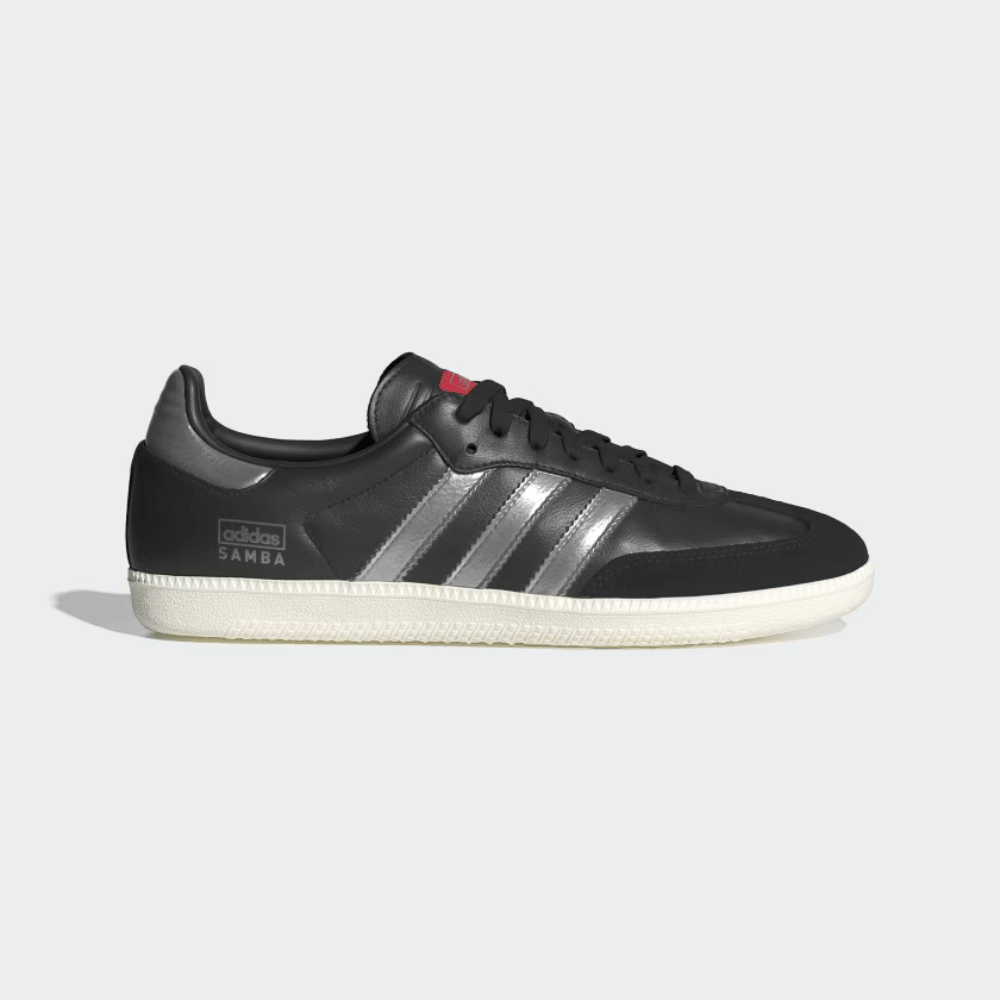 SAMBA OG Core Black Silver Metallic–Premium