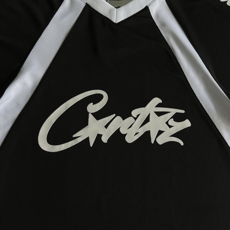 Playera Corteiz Alcatraz Football Preta