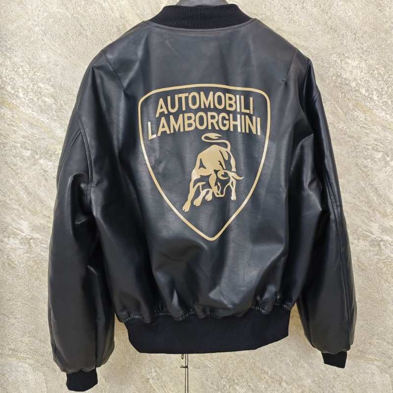 Chamarra Balenciaga x Automobili Lamborghini Preta