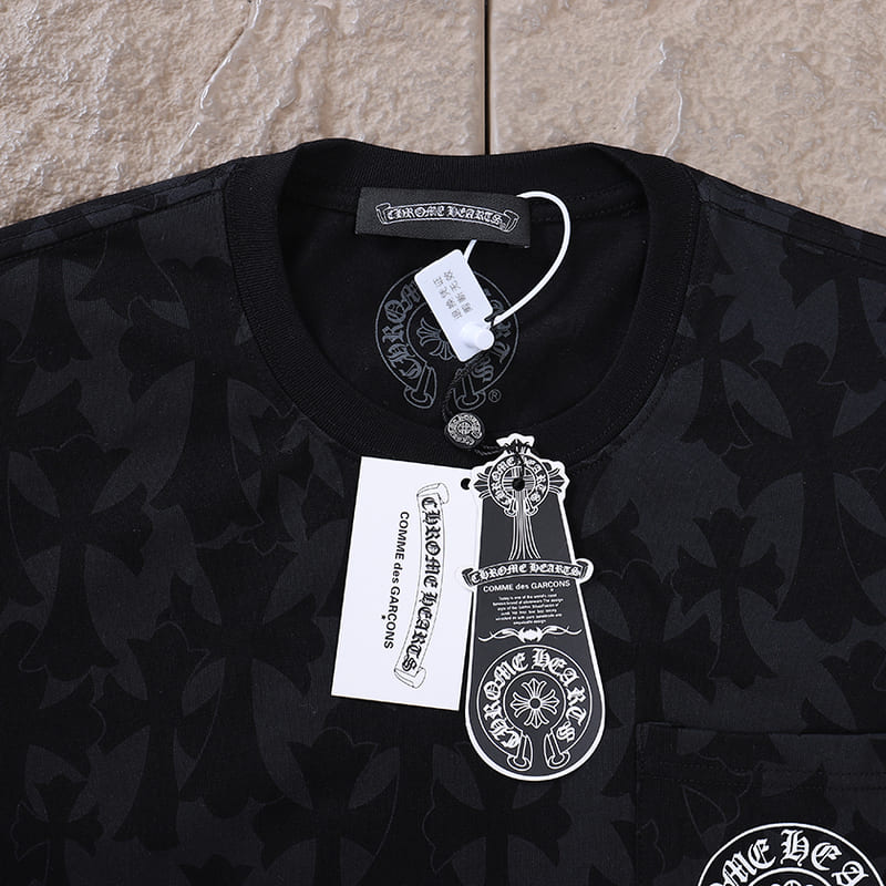 Playera Chrome Hearts Black Cross