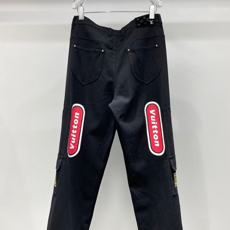 Pantalón Louis Vuitton Printed Denim