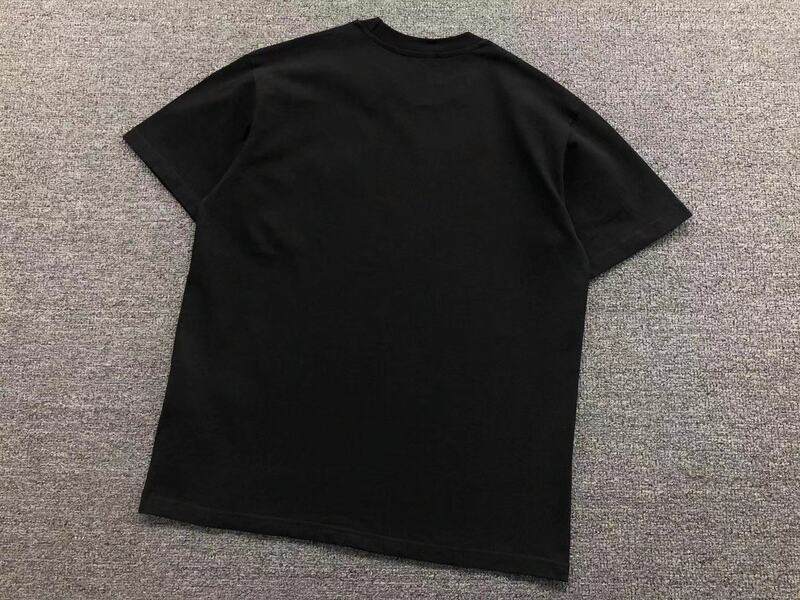 Playera Moncler Logo Preta