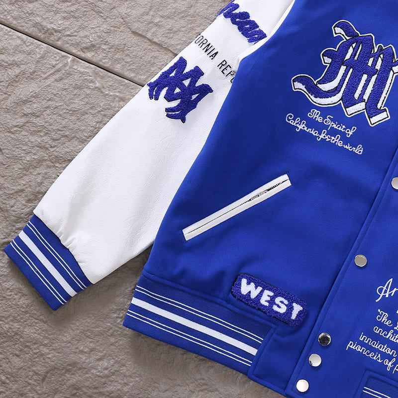 Chamarra Amiri MA Dream Team Varsity Azul