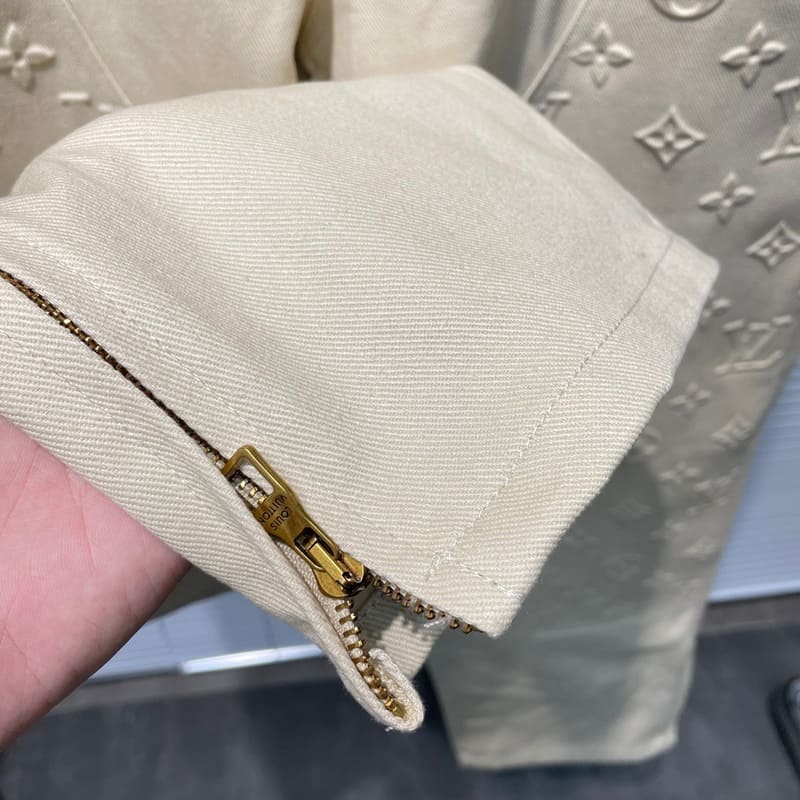 Pantalón Louis Vuitton Monogram Workwear Carpenter Cream