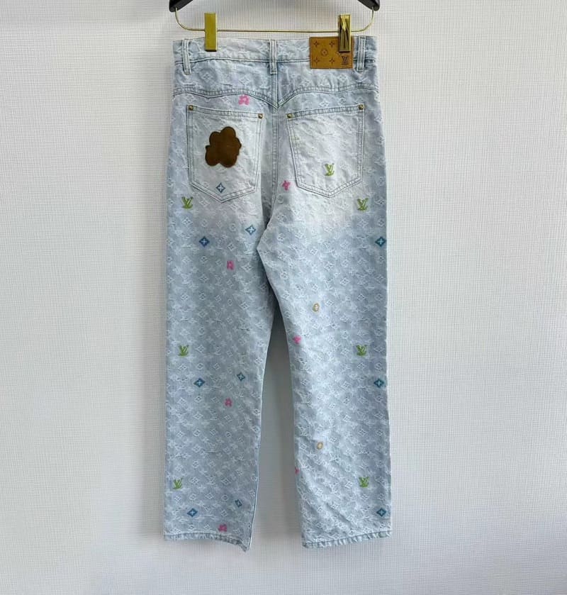 Pantalón Louis Vuitton by Tyler, the Creator Monogram Denim