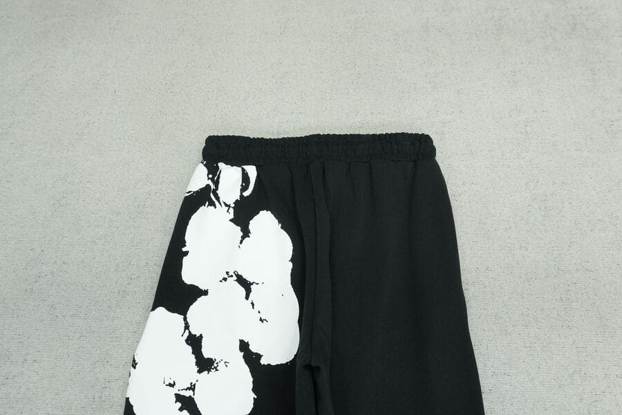 Pantalón Denim Tears Big Cotton Wreath Black
