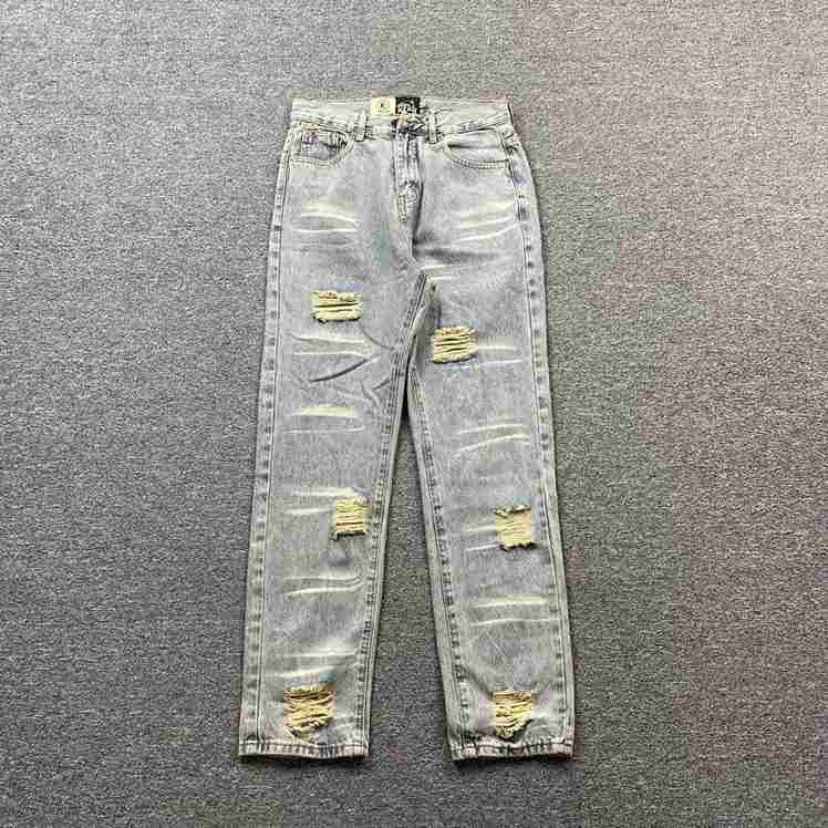 Pantalón Hellstar Torn Jeans Logo
