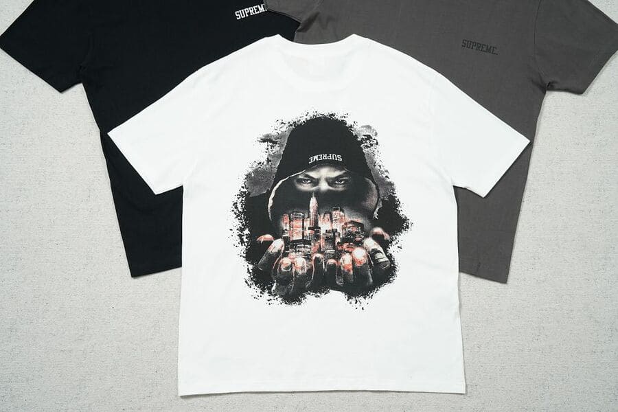 Playera Supreme Fighter White
