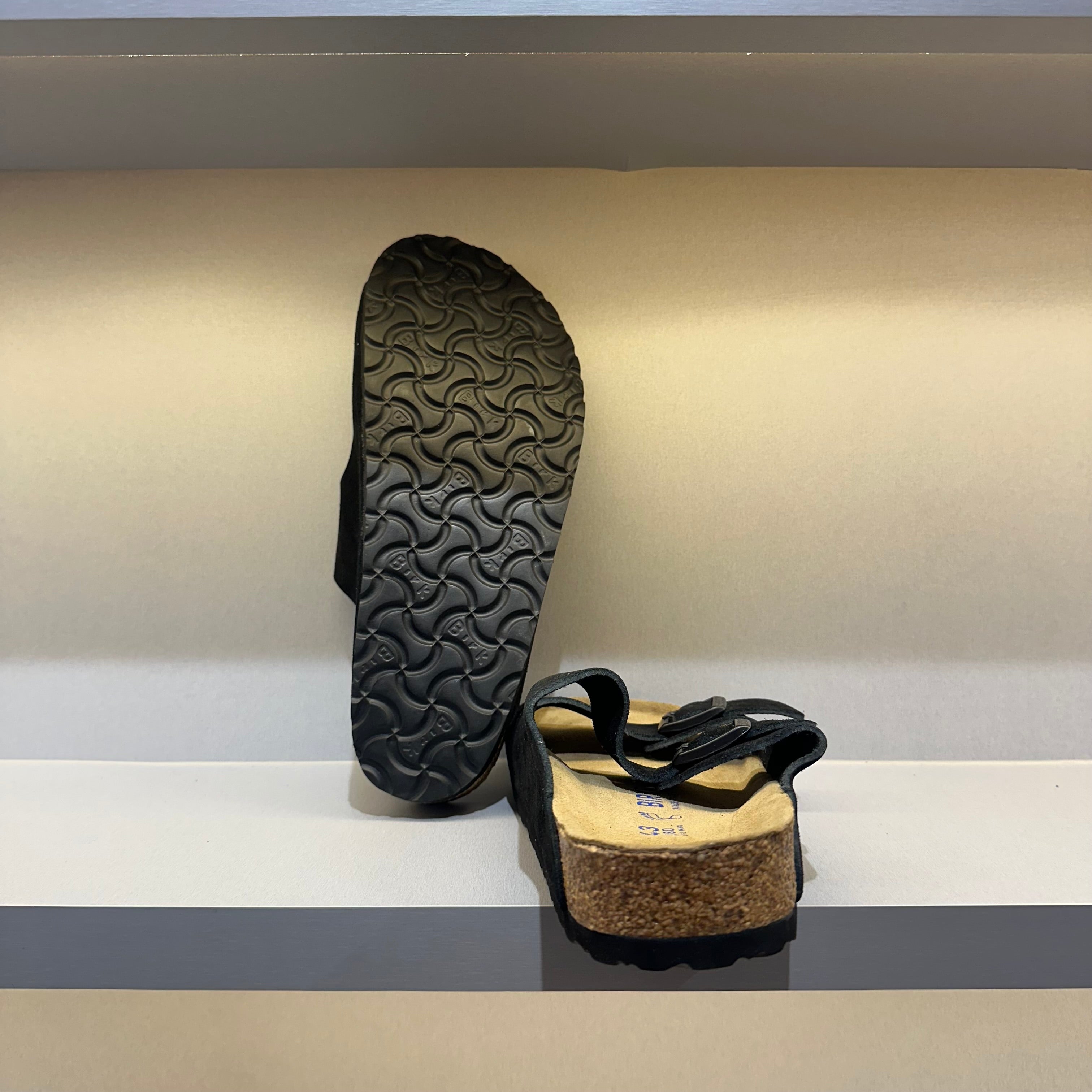 Birkenstock Arizona Soft Footbed Suede Black