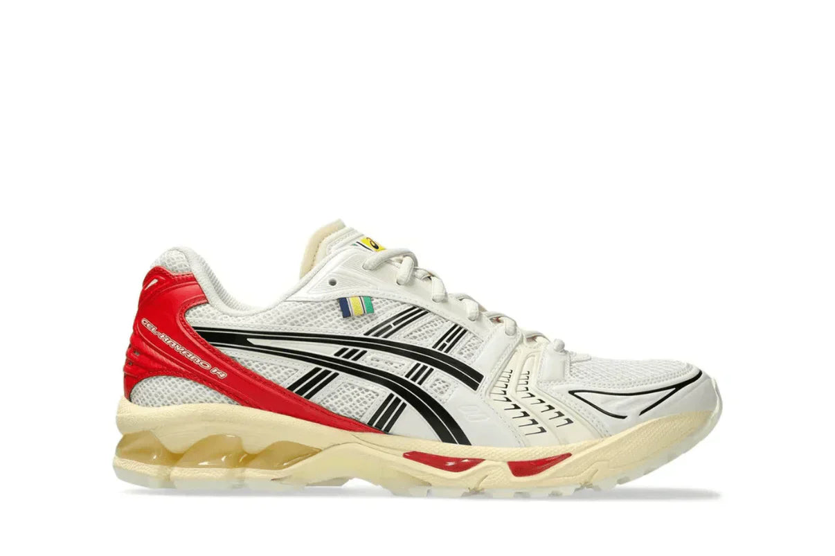 Asics Gel-Kayano 14 x Senna White Red Blanco