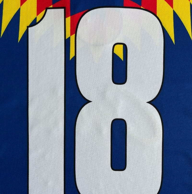 Playera Corteiz Fútbol Azul