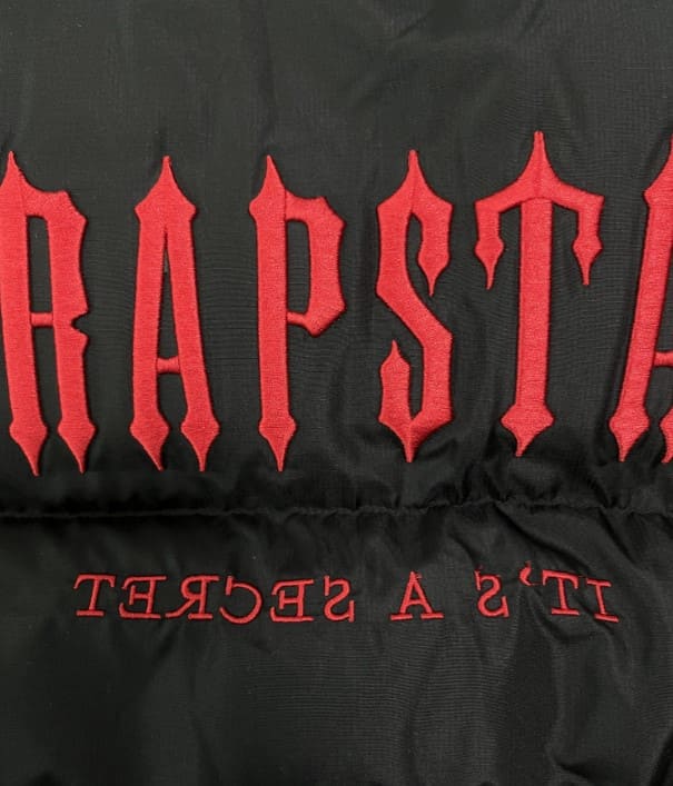 Chamarra Trapstar Decoded Hooded Puffer 2.0 Infrared Edition