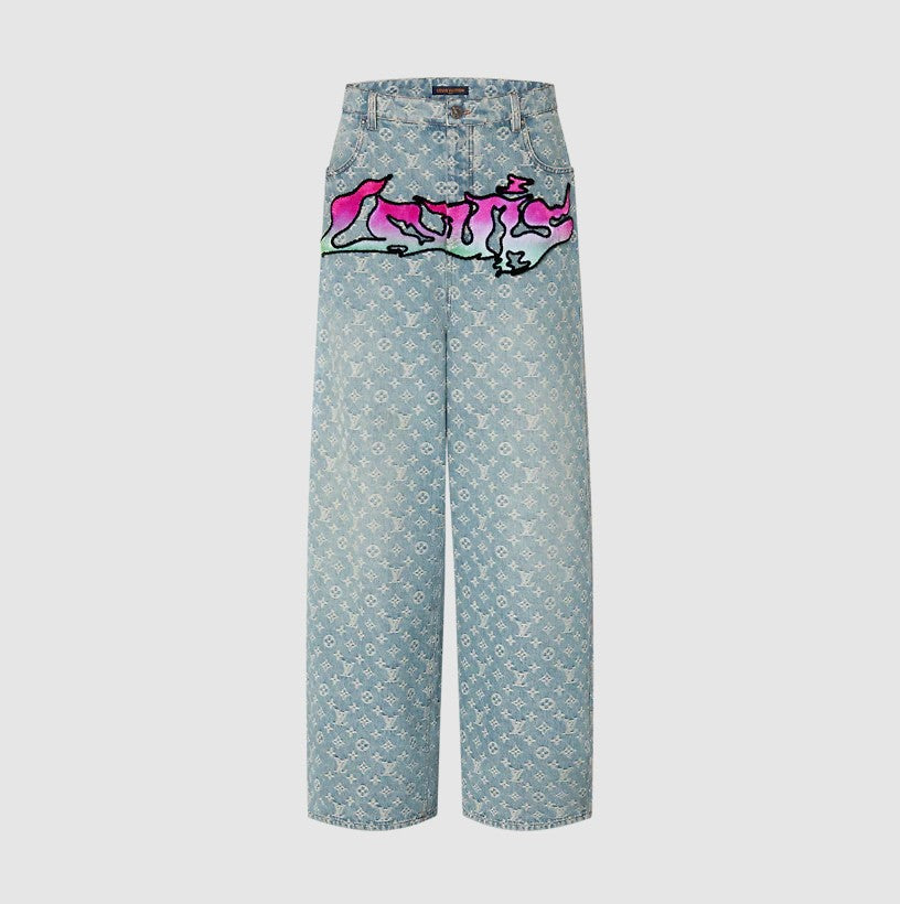 Pantalón Louis Vuitton Denim Pants "Indigo"