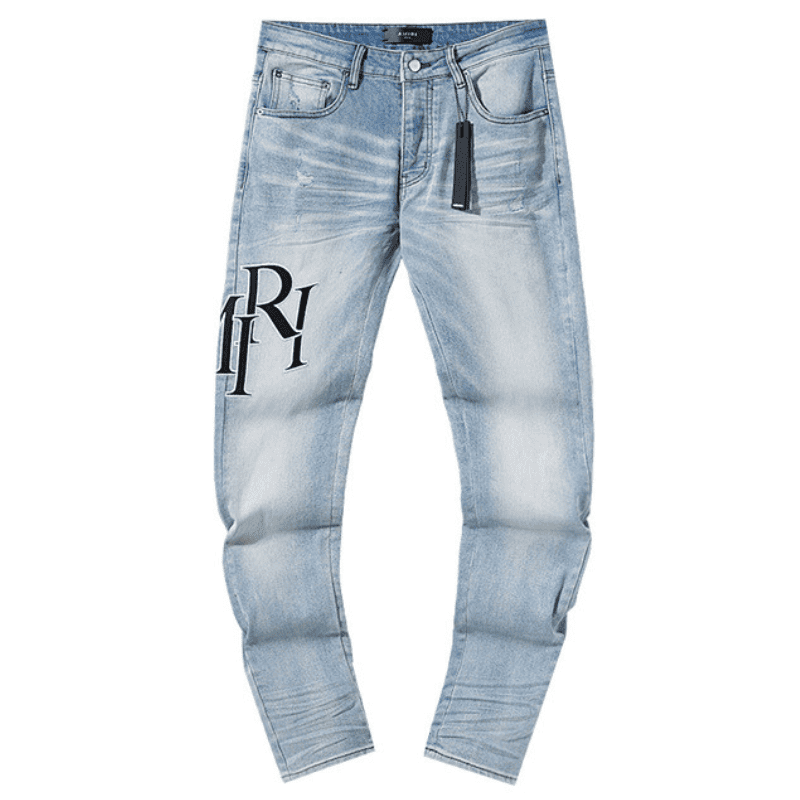 Pantalón Amiri Jeans Staggered Logo