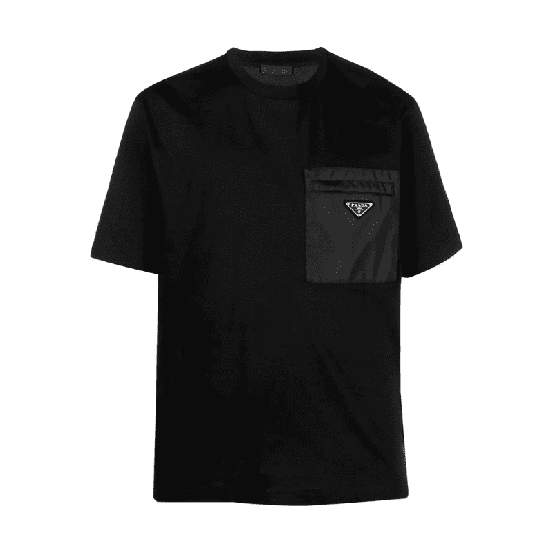 Playera Prada Pocket Logo