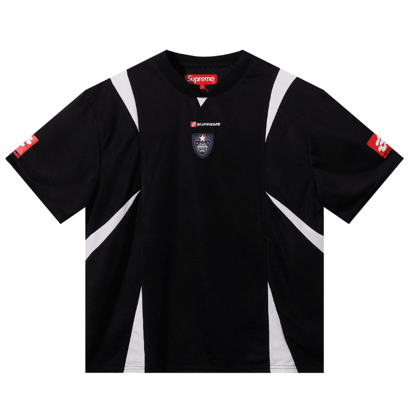 Playera Supreme Crest Soccer Jersey Black
