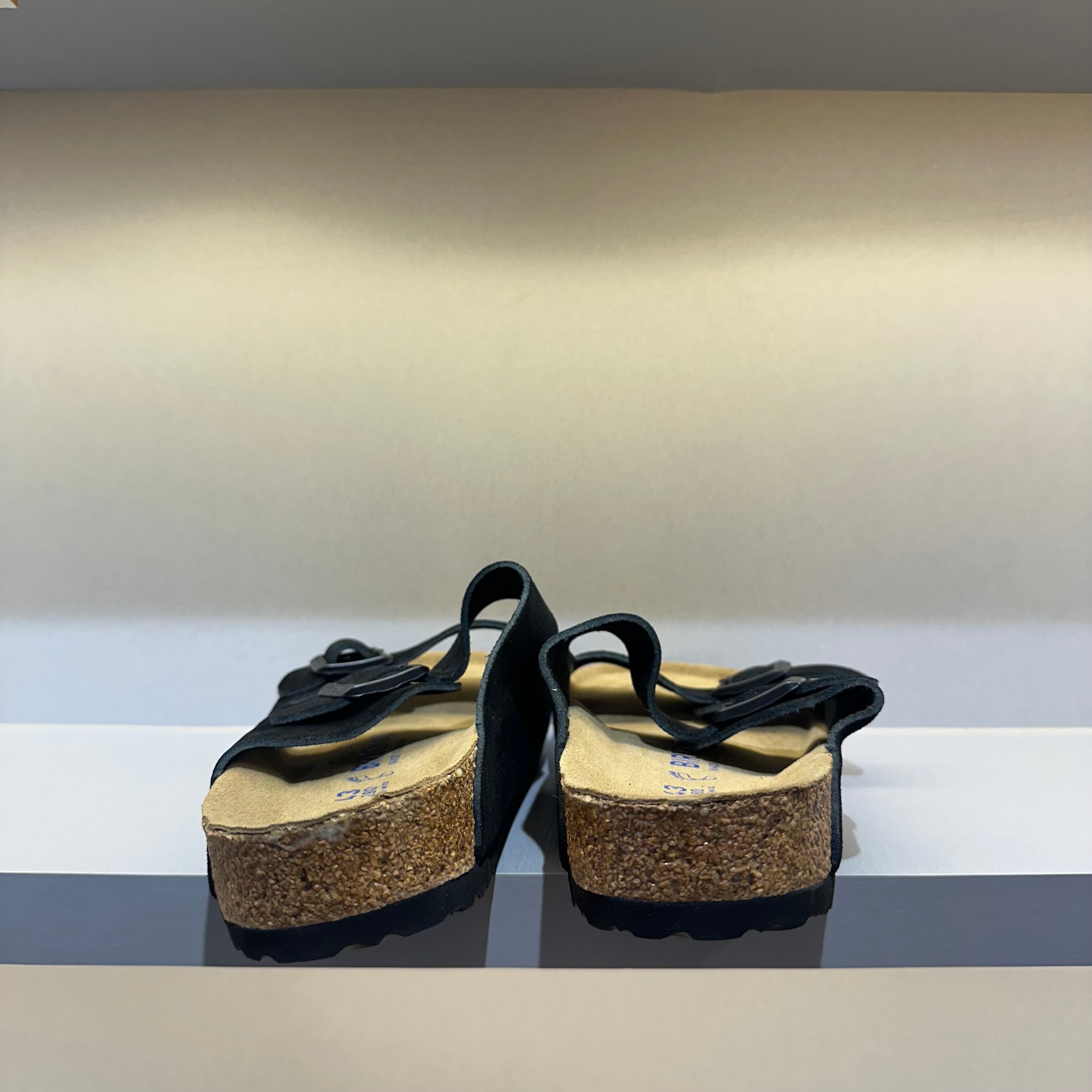 Birkenstock Arizona Soft Footbed Suede Black