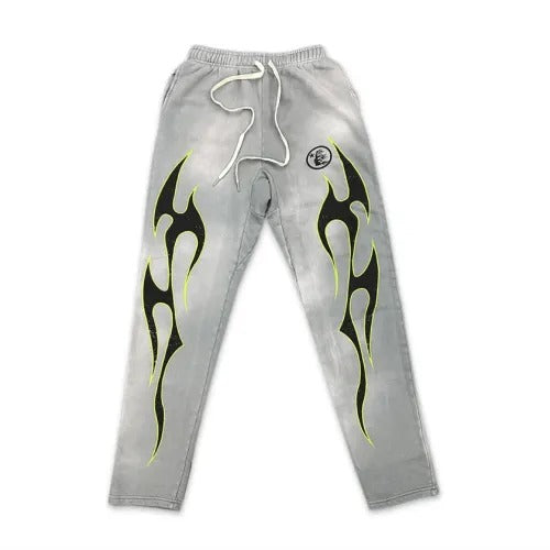 Pantalón Hellstar Grey Future Flame Grey/Green