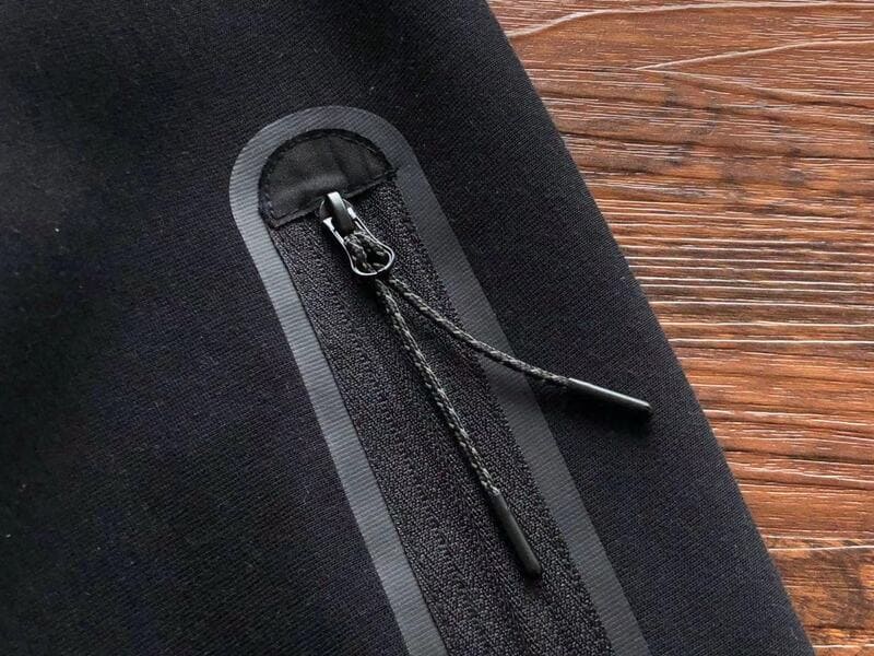 Chamarra Nike Tech Fleece Preta y Gris