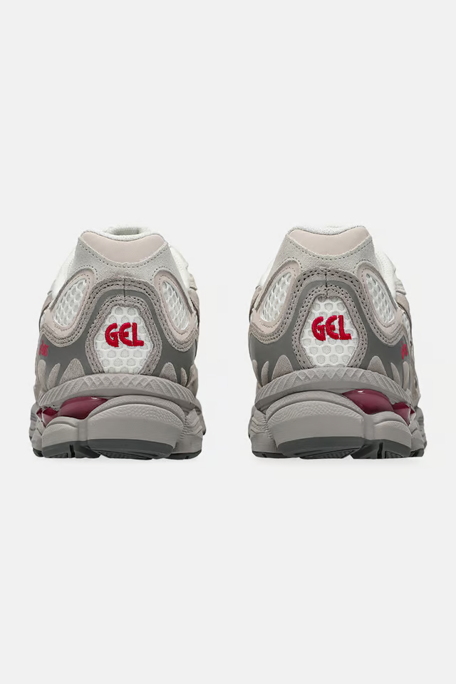 GEL-NYC - - Gris con Rojo Vibrante