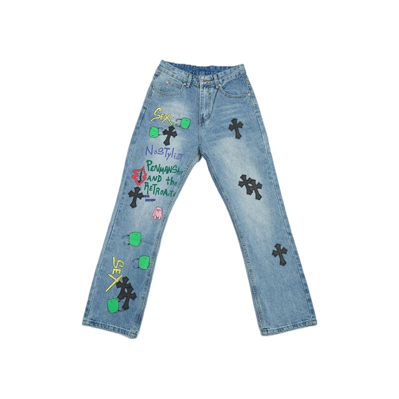 Pantalón Jeans Chrome Hearts Sex