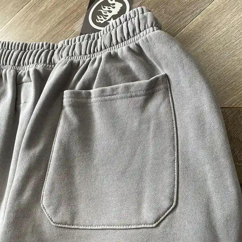 Pantalón Hellstar Grey Future Flame Sweatpants